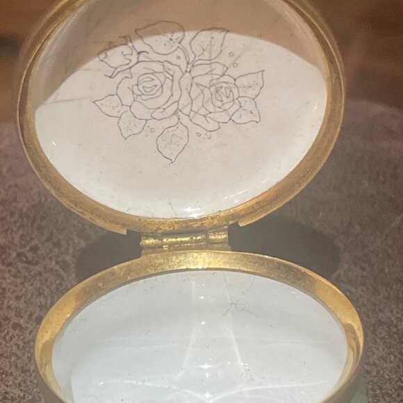 Love You Crummles & Co. Trinket Box With Floral Design - Picture 3 of 4